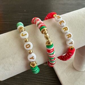 Holly Jolly Christmas Bracelets